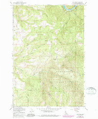 Big Cedar Idaho Historical topographic map, 1:24000 scale, 7.5 X 7.5 Minute, Year 1966