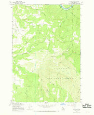 Big Cedar Idaho Historical topographic map, 1:24000 scale, 7.5 X 7.5 Minute, Year 1966
