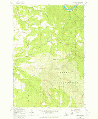 Big Cedar Idaho Historical topographic map, 1:24000 scale, 7.5 X 7.5 Minute, Year 1966