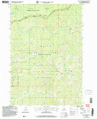 Big Chief Creek Idaho Historical topographic map, 1:24000 scale, 7.5 X 7.5 Minute, Year 2004