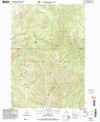Big Creek Idaho Historical topographic map, 1:24000 scale, 7.5 X 7.5 Minute, Year 2004
