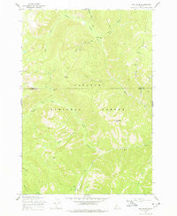 Big Creek Idaho Historical topographic map, 1:24000 scale, 7.5 X 7.5 Minute, Year 1969