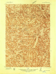 Big Creek Idaho Historical topographic map, 1:48000 scale, 15 X 15 Minute, Year 1937
