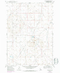Big Foot Butte Idaho Historical topographic map, 1:24000 scale, 7.5 X 7.5 Minute, Year 1948