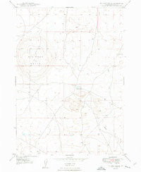 Big Foot Butte Idaho Historical topographic map, 1:24000 scale, 7.5 X 7.5 Minute, Year 1948