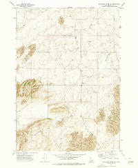 Big Grassy Ridge SE Idaho Historical topographic map, 1:24000 scale, 7.5 X 7.5 Minute, Year 1972