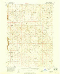 Big Hill Idaho Historical topographic map, 1:62500 scale, 15 X 15 Minute, Year 1956