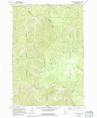 Big Hole Pass Idaho Historical topographic map, 1:24000 scale, 7.5 X 7.5 Minute, Year 1966