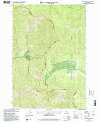 Big Hole Pass Idaho Historical topographic map, 1:24000 scale, 7.5 X 7.5 Minute, Year 1997