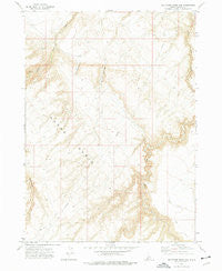 Big Horse Basin Gap Idaho Historical topographic map, 1:24000 scale, 7.5 X 7.5 Minute, Year 1972