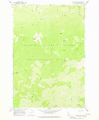 Big Rock Mtn Idaho Historical topographic map, 1:24000 scale, 7.5 X 7.5 Minute, Year 1966