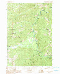 Big Soldier Mountain Idaho Historical topographic map, 1:24000 scale, 7.5 X 7.5 Minute, Year 1990
