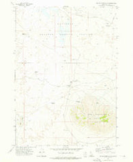 Big Southern Butte Idaho Historical topographic map, 1:24000 scale, 7.5 X 7.5 Minute, Year 1972