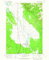 Big Springs Idaho Historical topographic map, 1:24000 scale, 7.5 X 7.5 Minute, Year 1964