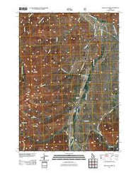 Big Black Dome Idaho Historical topographic map, 1:24000 scale, 7.5 X 7.5 Minute, Year 2011