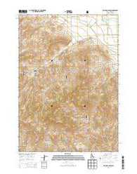 Big Blind Canyon Idaho Current topographic map, 1:24000 scale, 7.5 X 7.5 Minute, Year 2013
