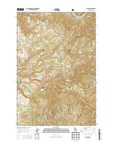 Big Cedar Idaho Current topographic map, 1:24000 scale, 7.5 X 7.5 Minute, Year 2013