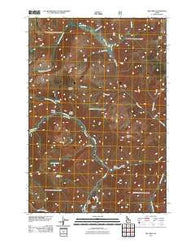 Big Creek Idaho Historical topographic map, 1:24000 scale, 7.5 X 7.5 Minute, Year 2011