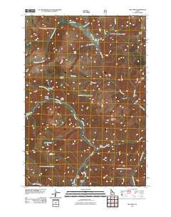 Big Creek Idaho Historical topographic map, 1:24000 scale, 7.5 X 7.5 Minute, Year 2011
