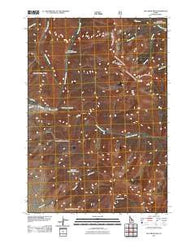 Big Creek Peak Idaho Historical topographic map, 1:24000 scale, 7.5 X 7.5 Minute, Year 2011