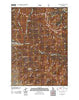 Big Creek Peak Idaho Historical topographic map, 1:24000 scale, 7.5 X 7.5 Minute, Year 2011