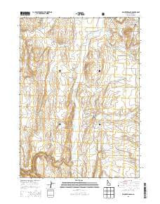 Big Creek Ranch Idaho Current topographic map, 1:24000 scale, 7.5 X 7.5 Minute, Year 2013