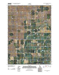 Big Fill Reservoir Idaho Historical topographic map, 1:24000 scale, 7.5 X 7.5 Minute, Year 2010