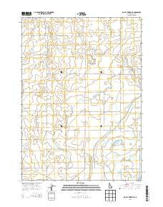 Big Fill Reservoir Idaho Current topographic map, 1:24000 scale, 7.5 X 7.5 Minute, Year 2013
