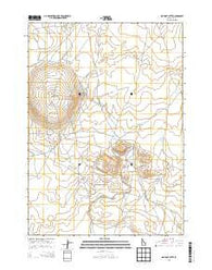 Big Foot Butte Idaho Current topographic map, 1:24000 scale, 7.5 X 7.5 Minute, Year 2013