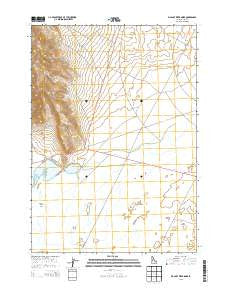 Big Lost River Sinks Idaho Current topographic map, 1:24000 scale, 7.5 X 7.5 Minute, Year 2013