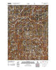 Big Owl Creek Idaho Historical topographic map, 1:24000 scale, 7.5 X 7.5 Minute, Year 2011