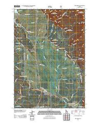 Big Springs Idaho Historical topographic map, 1:24000 scale, 7.5 X 7.5 Minute, Year 2011