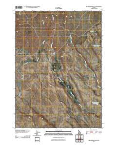 Big Springs Ranch Idaho Historical topographic map, 1:24000 scale, 7.5 X 7.5 Minute, Year 2010