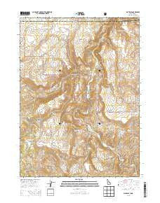 Big Table Idaho Current topographic map, 1:24000 scale, 7.5 X 7.5 Minute, Year 2013
