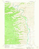 Bird Creek Idaho Historical topographic map, 1:24000 scale, 7.5 X 7.5 Minute, Year 1966