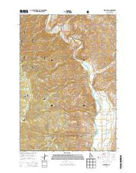 Bird Creek Idaho Current topographic map, 1:24000 scale, 7.5 X 7.5 Minute, Year 2013