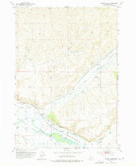 Birding Island Idaho Historical topographic map, 1:24000 scale, 7.5 X 7.5 Minute, Year 1952