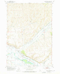 Birding Island Idaho Historical topographic map, 1:24000 scale, 7.5 X 7.5 Minute, Year 1952