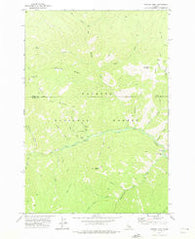 Bismark Mtn Idaho Historical topographic map, 1:24000 scale, 7.5 X 7.5 Minute, Year 1973