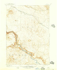 Bisuka Idaho Historical topographic map, 1:125000 scale, 30 X 30 Minute, Year 1894