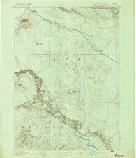 Bisuka Idaho Historical topographic map, 1:125000 scale, 30 X 30 Minute, Year 1892