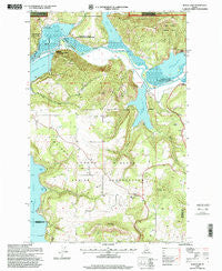 Black Lake Idaho Historical topographic map, 1:24000 scale, 7.5 X 7.5 Minute, Year 1996