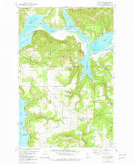 Black Lake Idaho Historical topographic map, 1:24000 scale, 7.5 X 7.5 Minute, Year 1981
