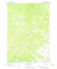 Black Mtn Idaho Historical topographic map, 1:24000 scale, 7.5 X 7.5 Minute, Year 1963