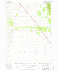 Black Pine Idaho Historical topographic map, 1:24000 scale, 7.5 X 7.5 Minute, Year 1973