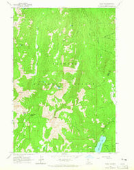 Black Tip Idaho Historical topographic map, 1:24000 scale, 7.5 X 7.5 Minute, Year 1963