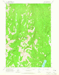Black Tip Idaho Historical topographic map, 1:24000 scale, 7.5 X 7.5 Minute, Year 1963