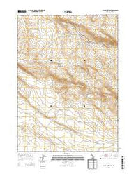 Black Butte East Idaho Current topographic map, 1:24000 scale, 7.5 X 7.5 Minute, Year 2013
