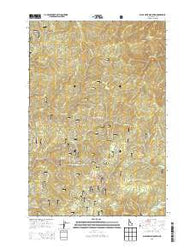 Black Hawk Mountain Idaho Current topographic map, 1:24000 scale, 7.5 X 7.5 Minute, Year 2013