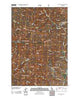 Black Mountain Idaho Historical topographic map, 1:24000 scale, 7.5 X 7.5 Minute, Year 2011